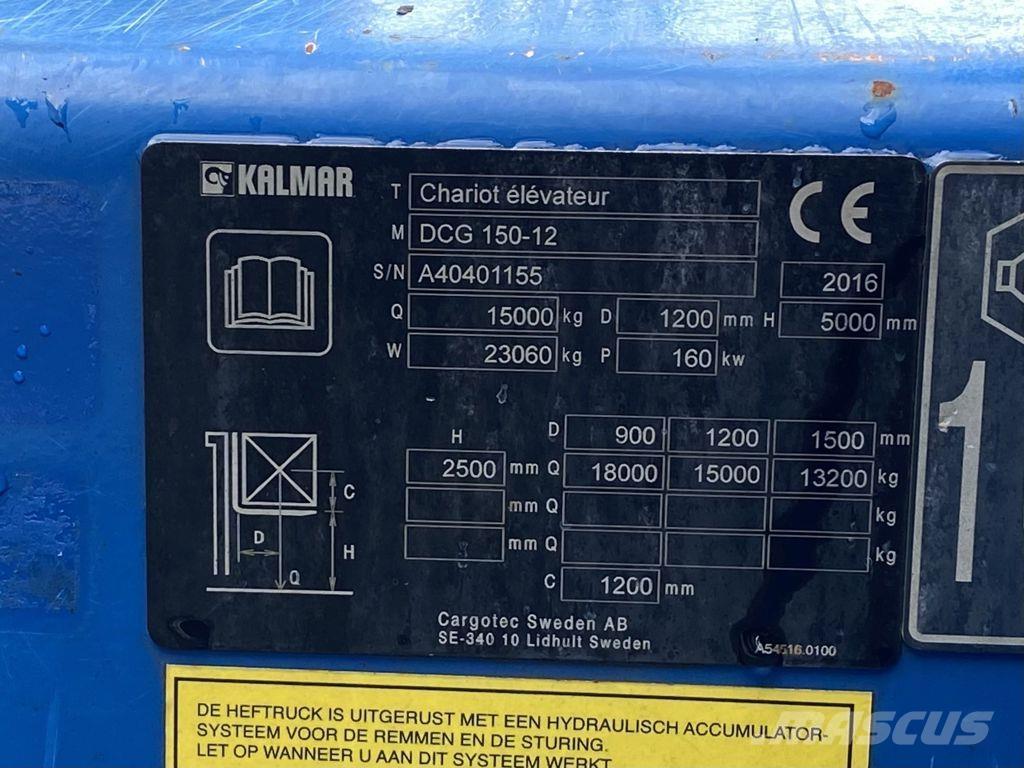 Kalmar DCG150-12 Diesel gaffeltrucks