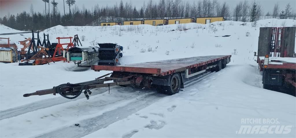 Närko perävaunu Anhænger med lad/Flatbed