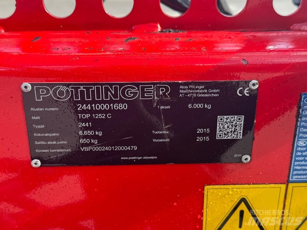 Pöttinger Top 1252 C Hømaskiner