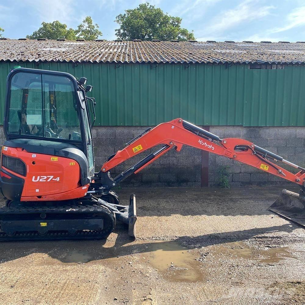 Kubota U 27-4 Minigravemaskiner
