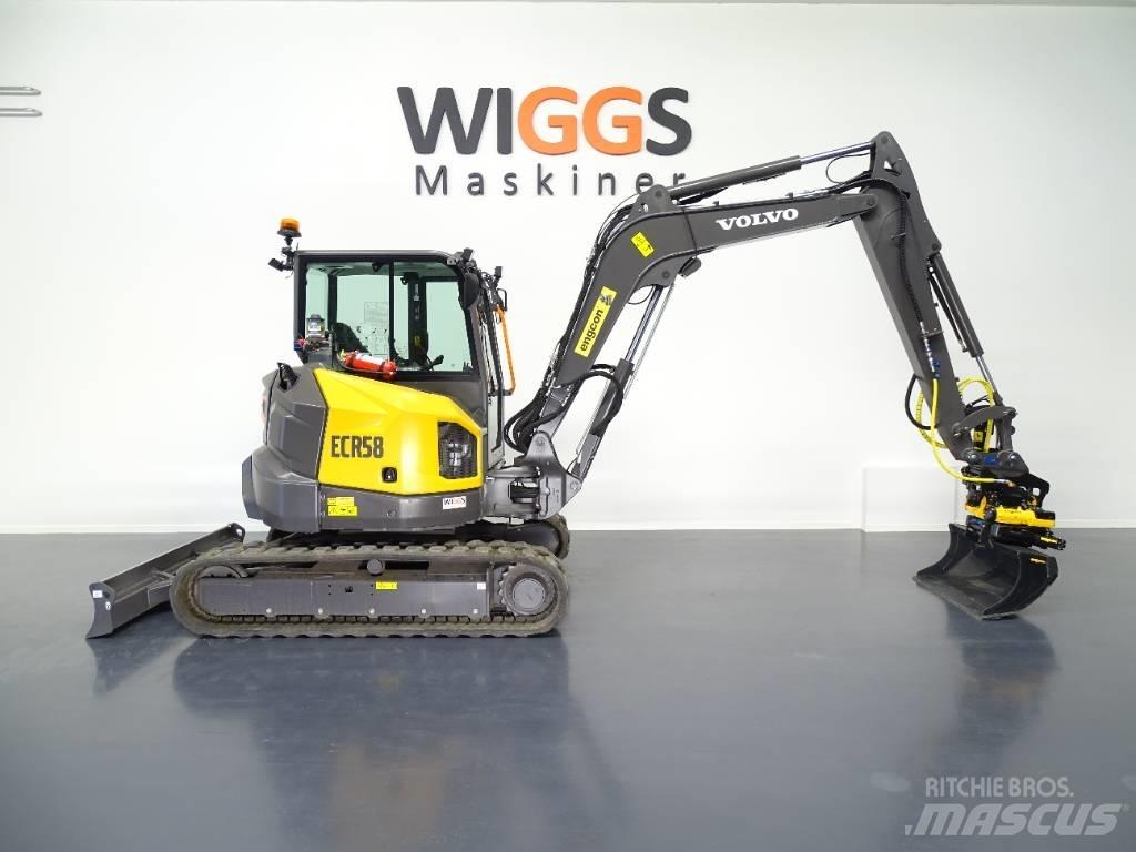 Volvo ECR58F Minigravemaskiner