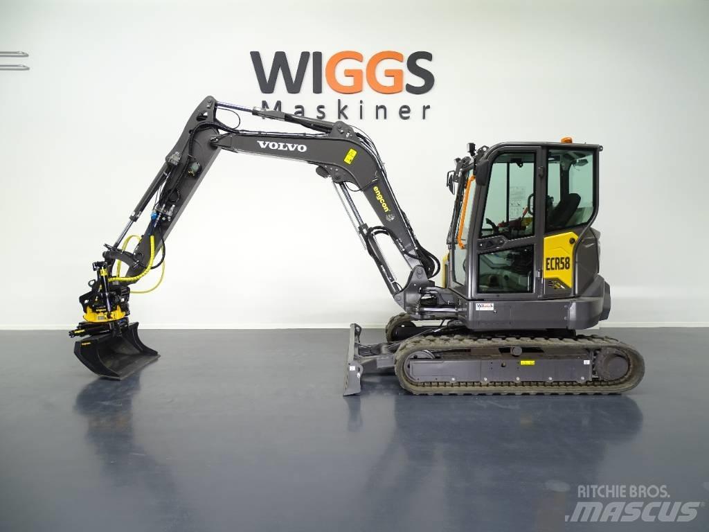 Volvo ECR58F Minigravemaskiner