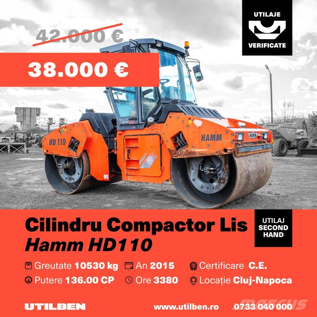 Hamm HD 110 Tvilling tromle