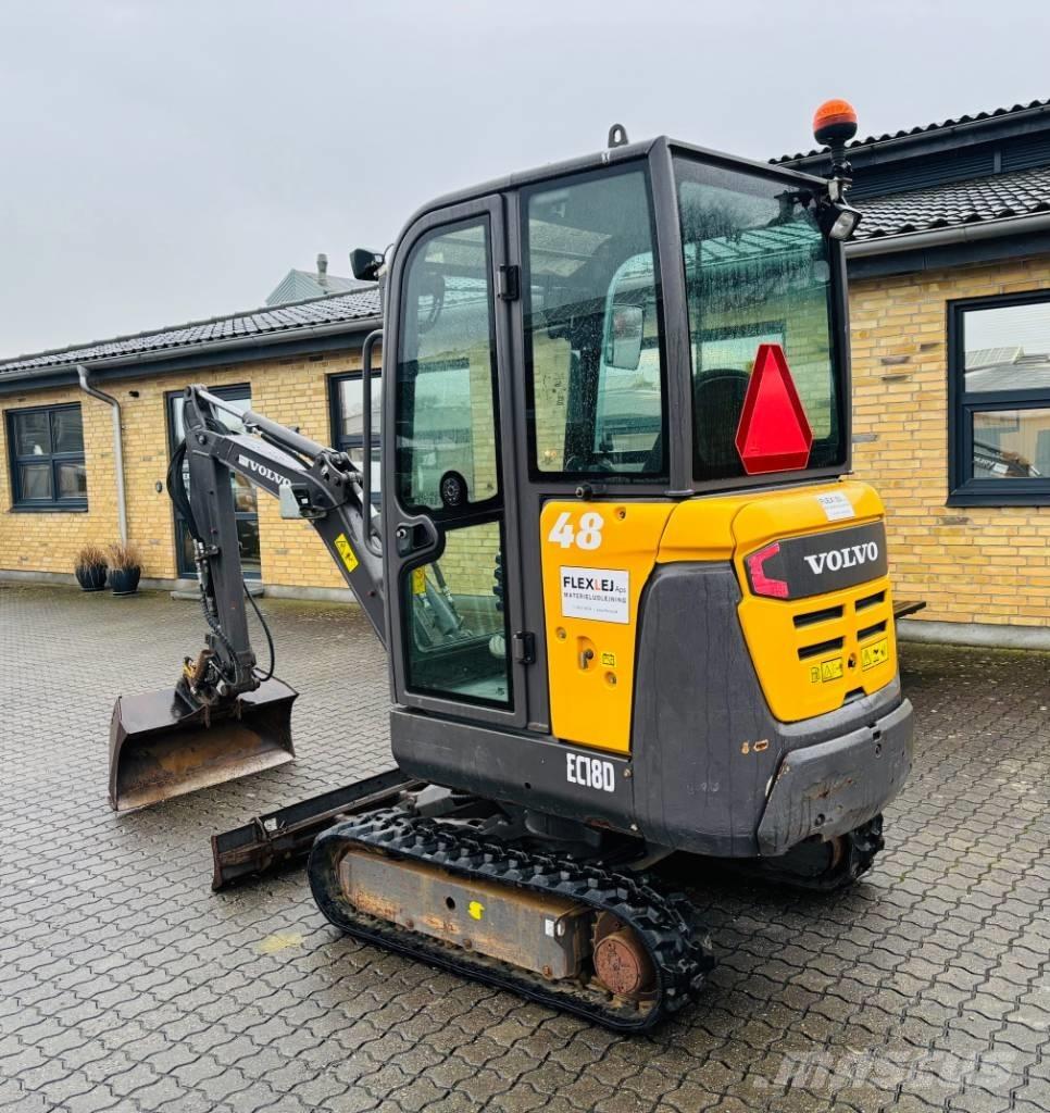 Volvo EC 18 Minigravemaskiner
