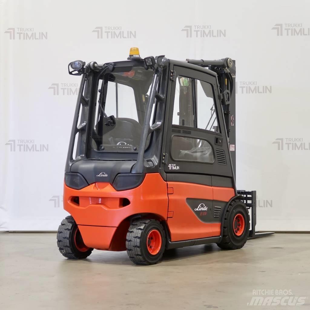 Linde E25-01 El gaffeltrucks