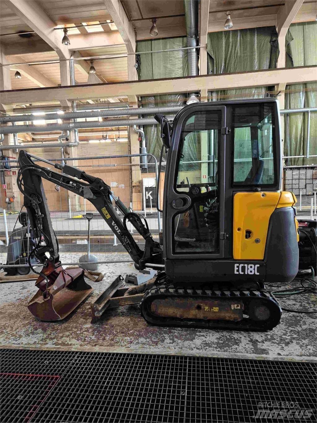 Volvo EC18C Minigravemaskiner