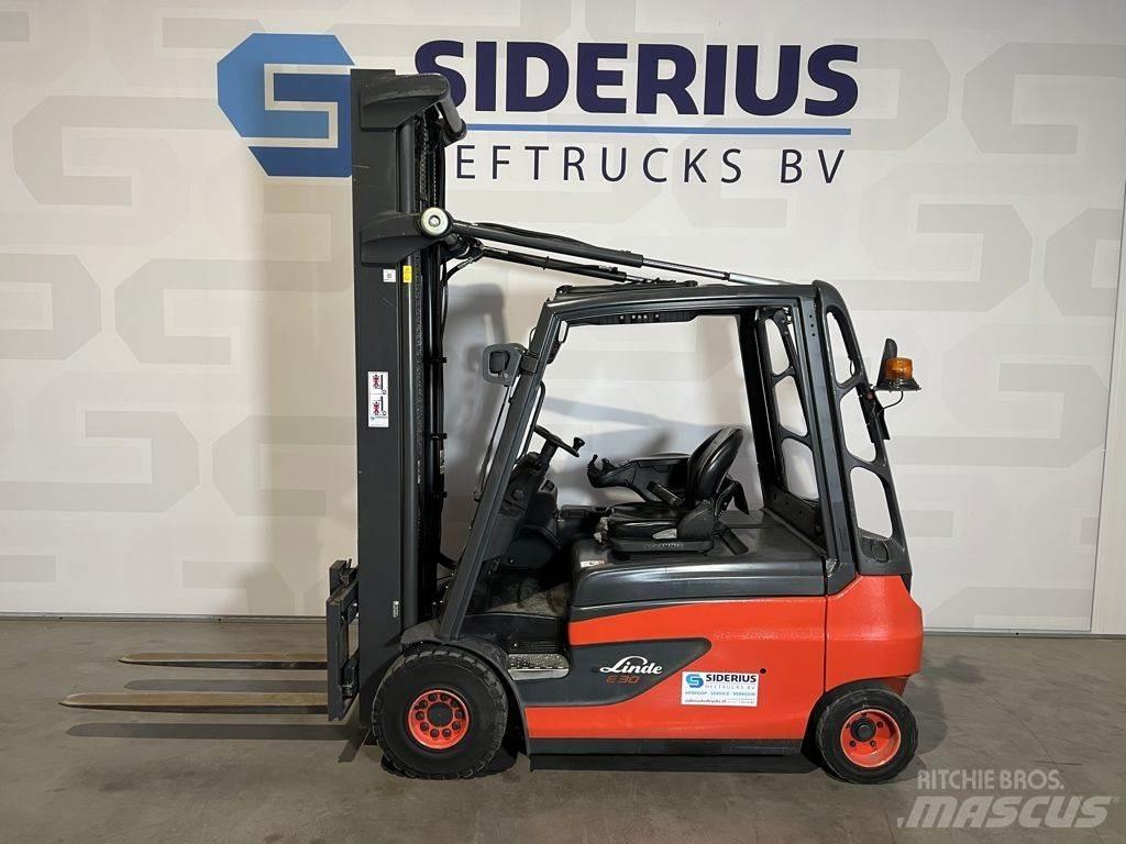 Linde E30L-01 El gaffeltrucks