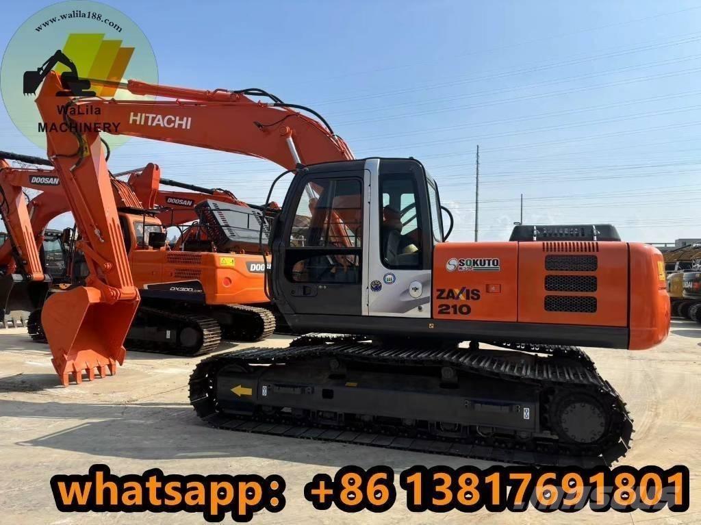 Hitachi ZX 210 Gravemaskiner på larvebånd