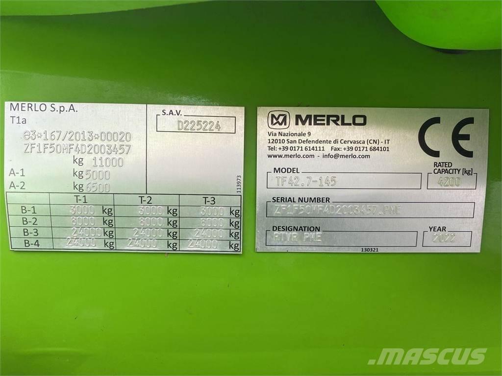 Merlo TF42.7 Teleskoplæssere til landbrug