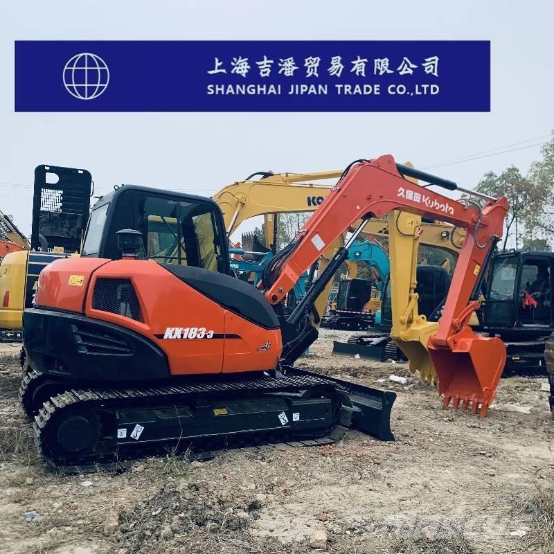 Kubota KX 183 Midi-gravemaskiner 7t - 12t