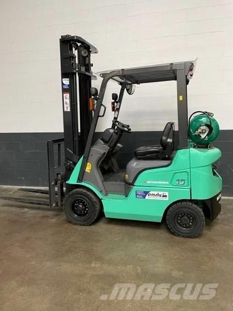 Mitsubishi FG 15 N LPG gaffeltrucks