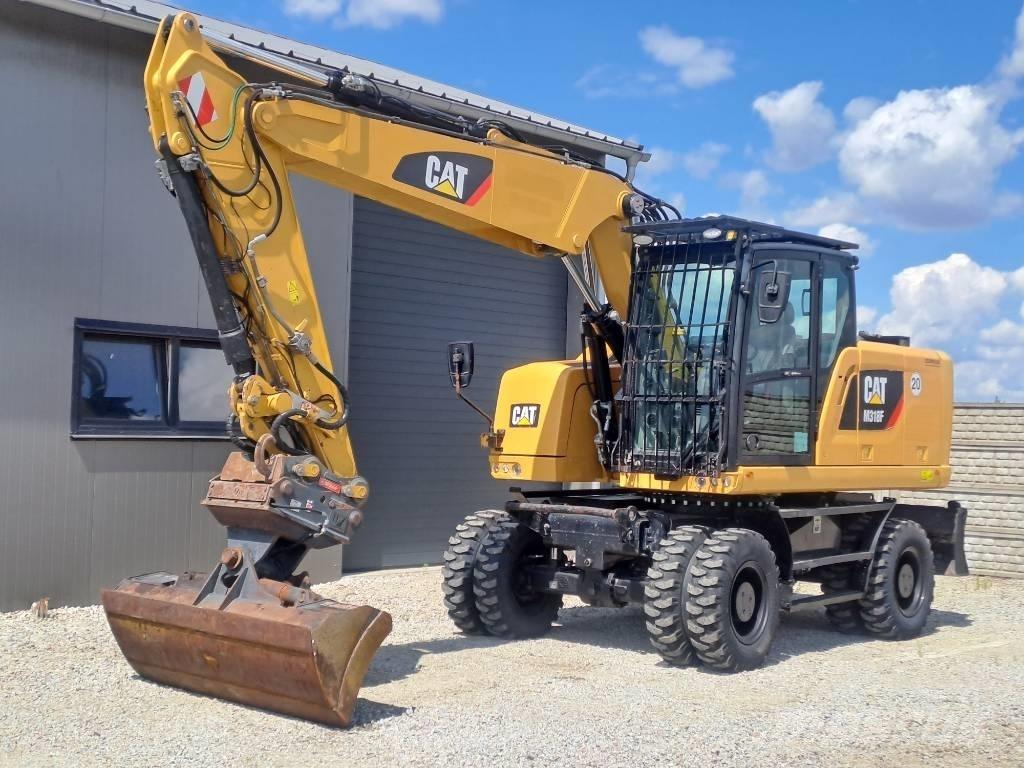CAT M318F Gravemaskiner på hjul