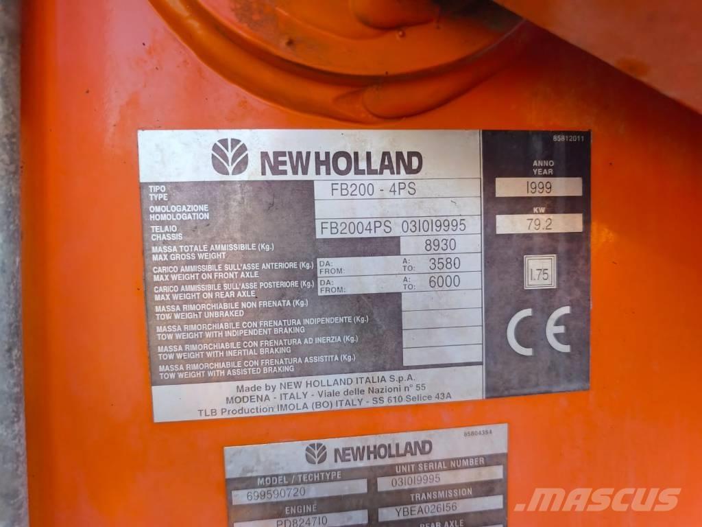 New Holland FB 200 Rendegravere