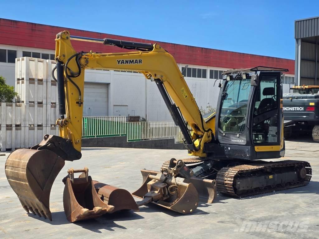 Yanmar Vio 80-1 Midi-gravemaskiner 7t - 12t