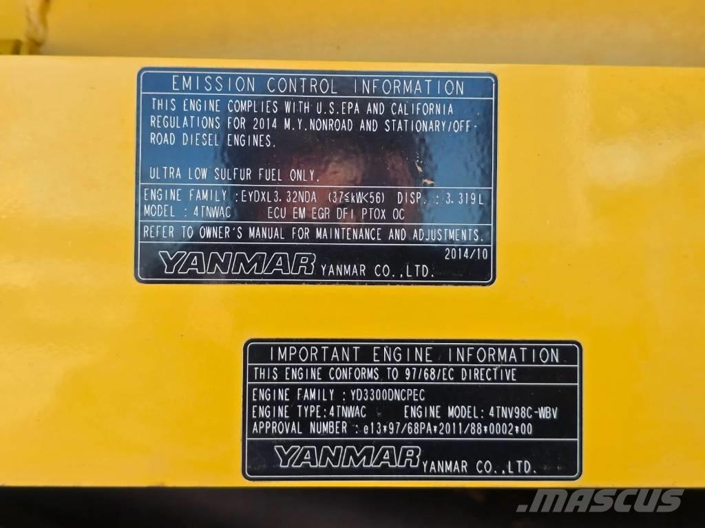 Yanmar Vio 80-1 Midi-gravemaskiner 7t - 12t