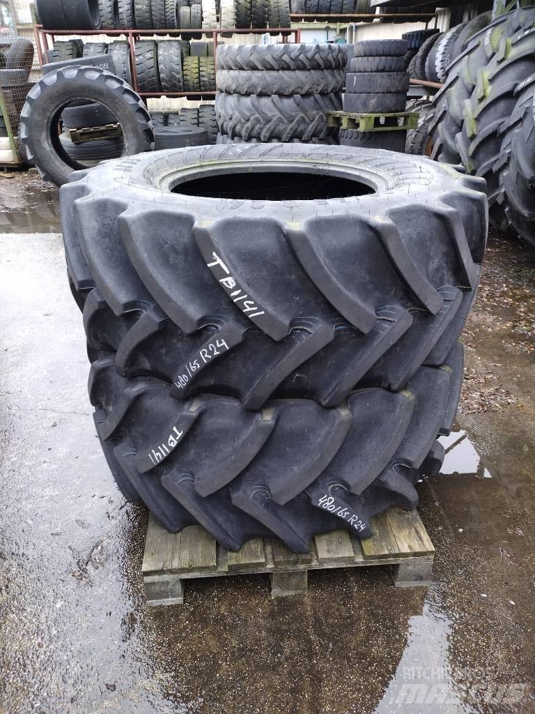Mitas 480/65 R24 Hjul, Dæk og Fælge