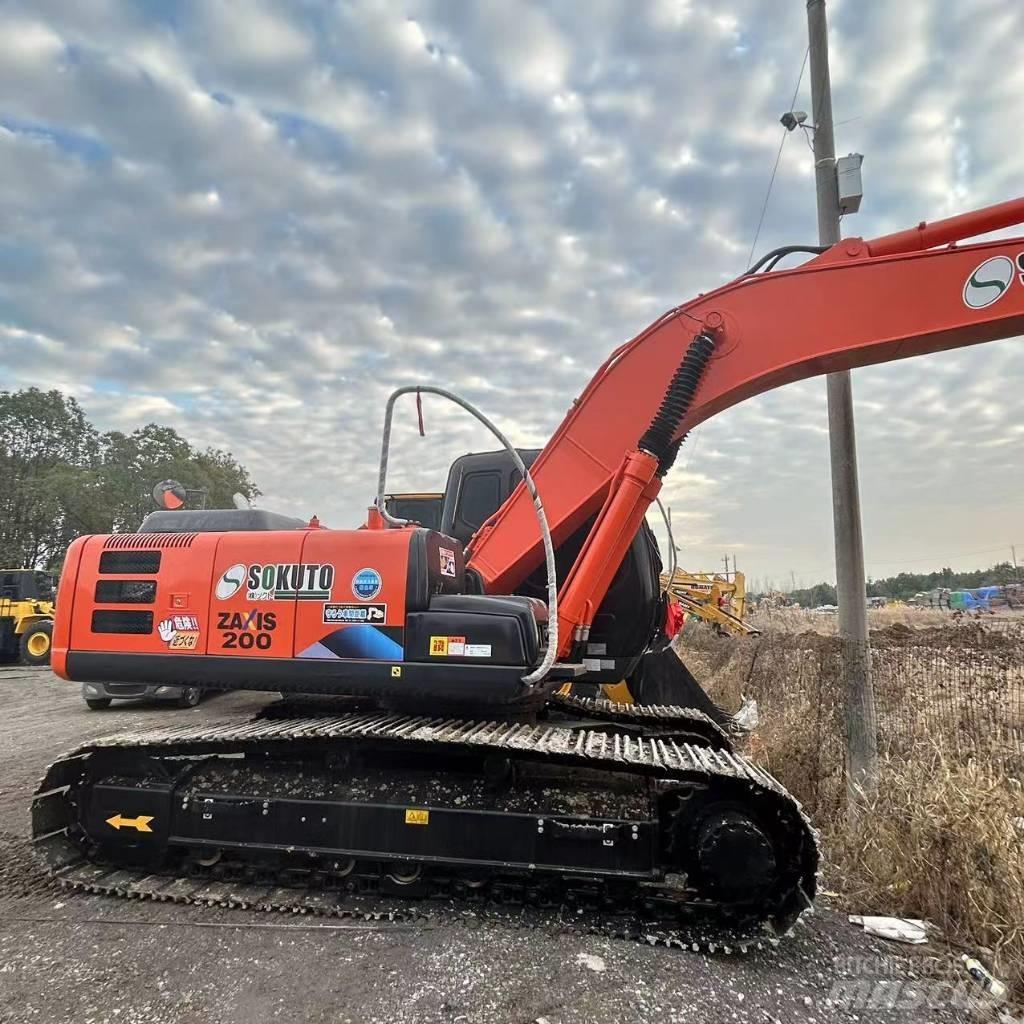 Hitachi ZX 200 Gravemaskiner på larvebånd