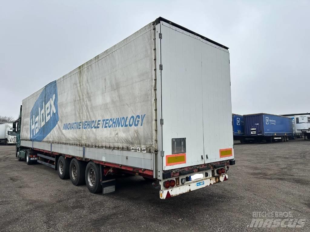 Schmitz SPR24 Semi-trailer med Gardinsider