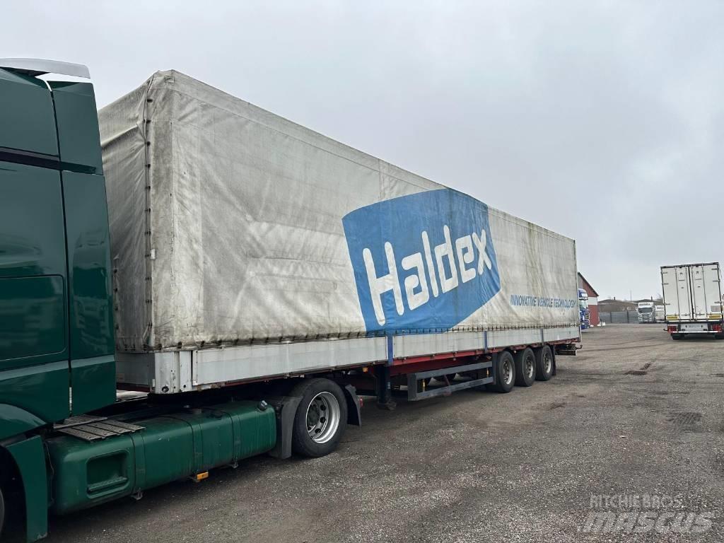 Schmitz SPR24 Semi-trailer med Gardinsider