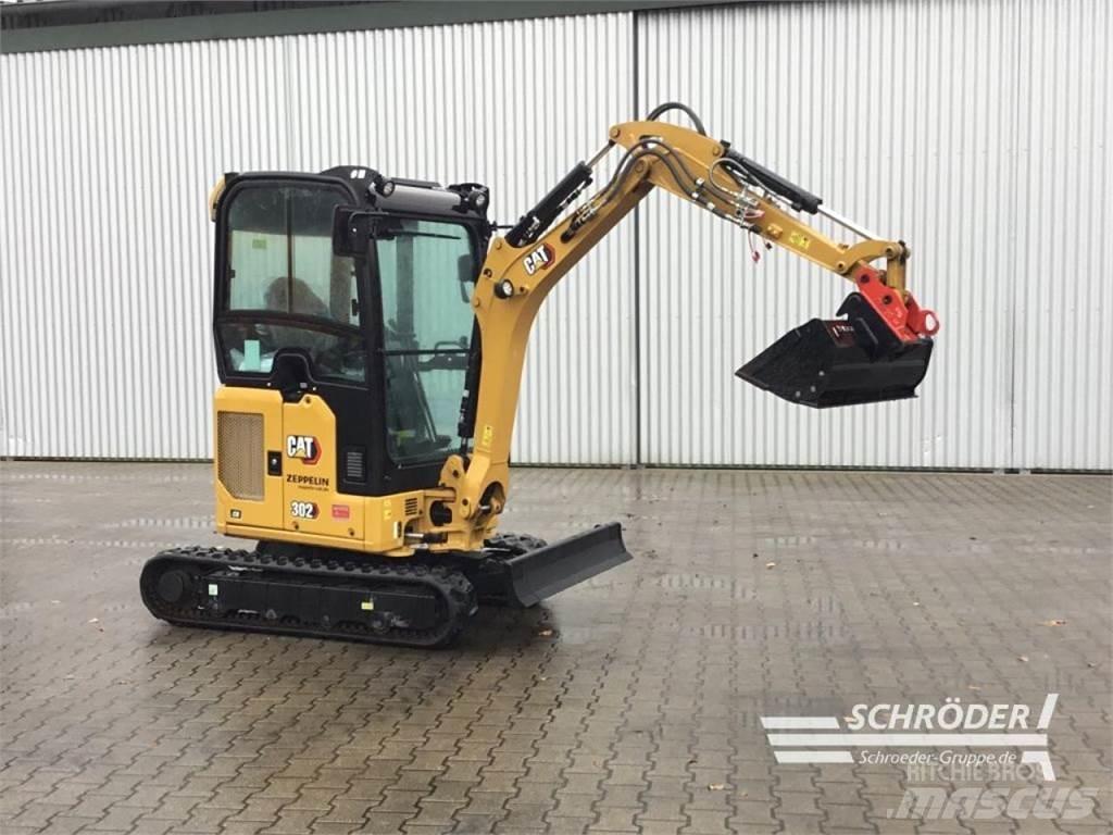 CAT 302 CR Gravemaskiner på hjul