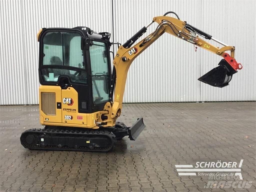 CAT 302 CR Gravemaskiner på hjul