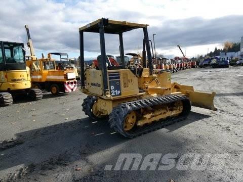 Komatsu D21P-8EO Bulldozer på larvebånd