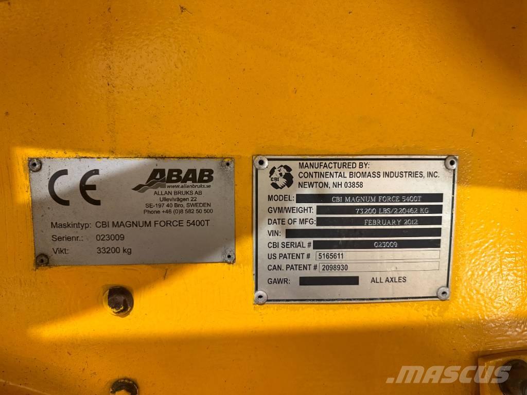 CBI 5400T Afgreningsmaskine