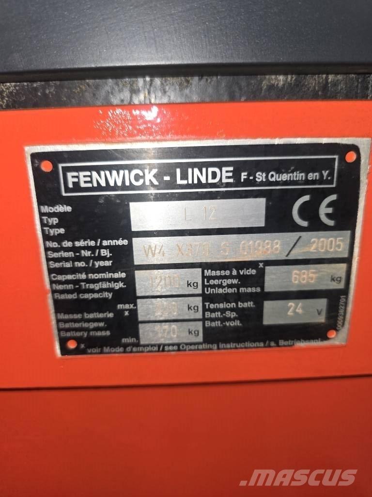 Linde L 12 Selvkørende stablere