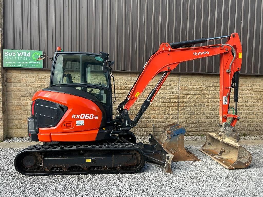 Kubota KX060-4 Minigravemaskiner