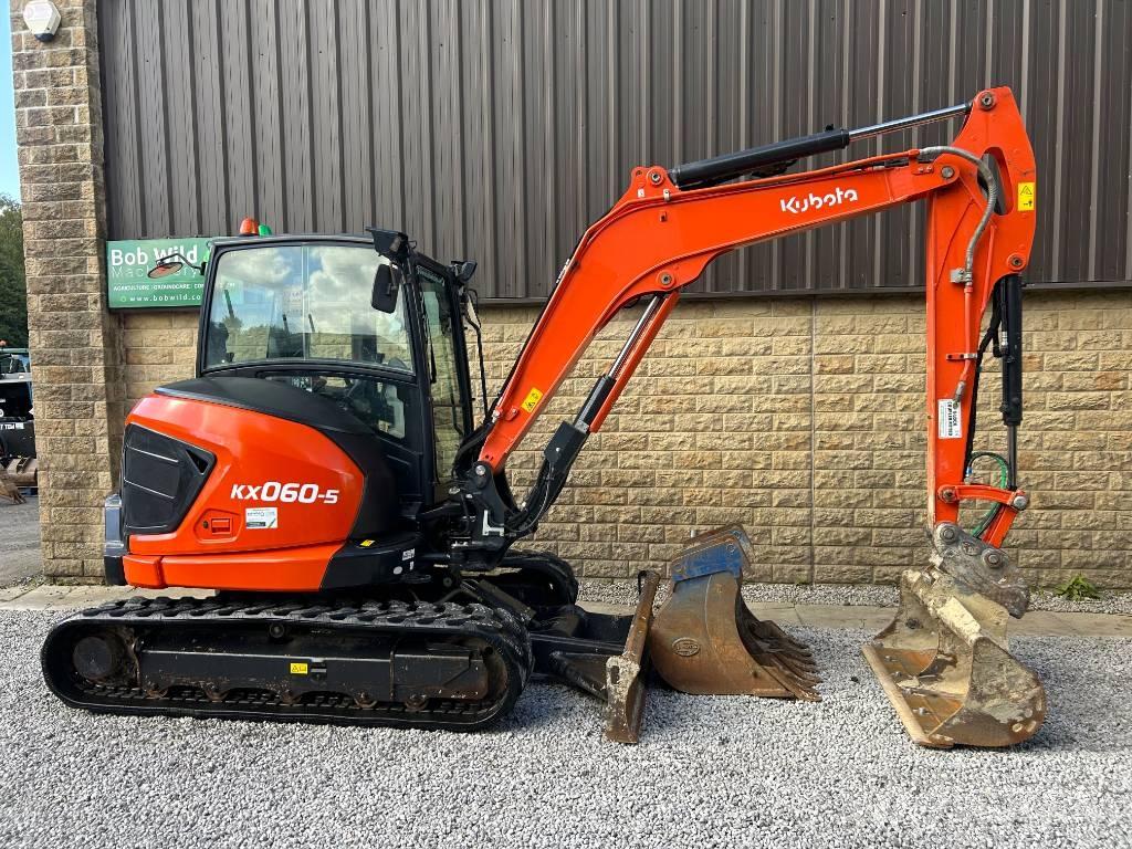 Kubota KX060-4 Minigravemaskiner