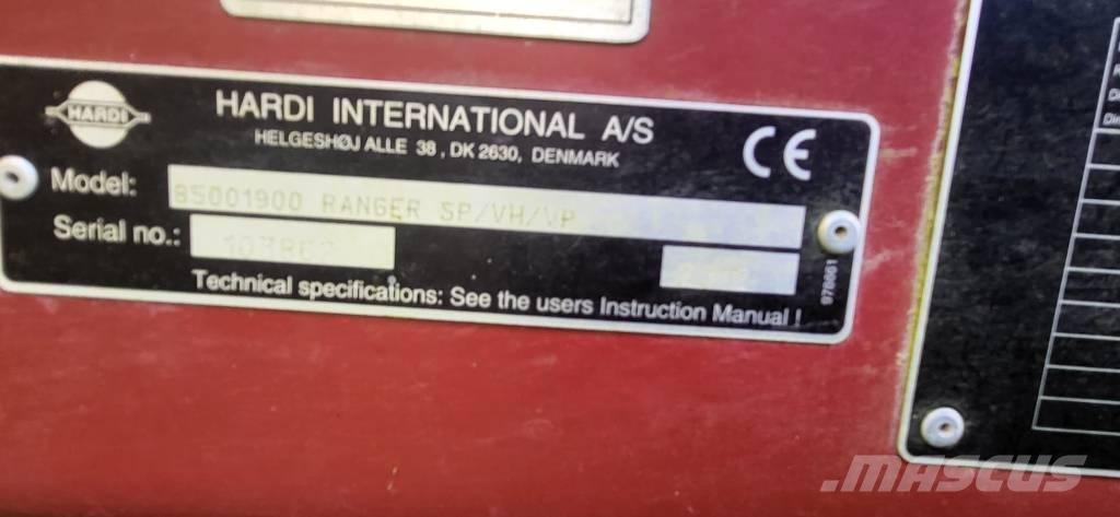 Hardi Ranger 2500 Trailersprøjter