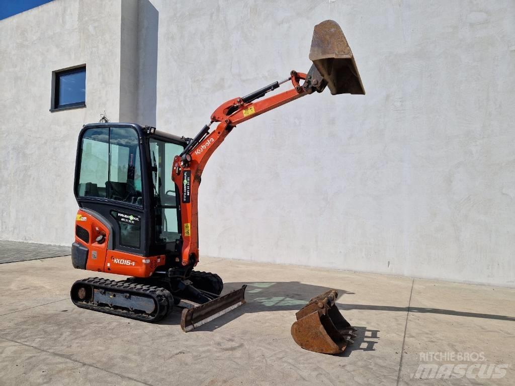 Kubota KX 016-4  P334 Minigravemaskiner