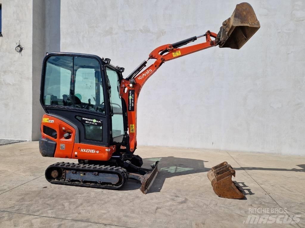 Kubota KX 016-4  P334 Minigravemaskiner