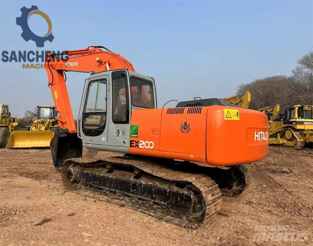 Hitachi EX 200 Gravemaskiner på larvebånd