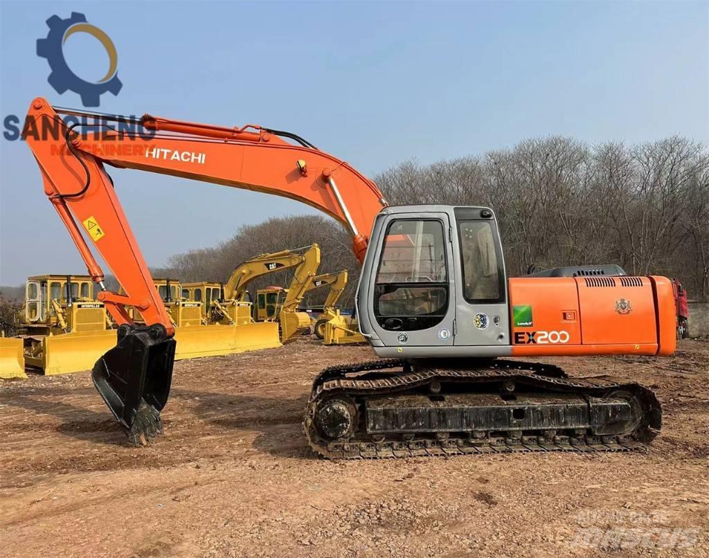 Hitachi EX 200 Gravemaskiner på larvebånd