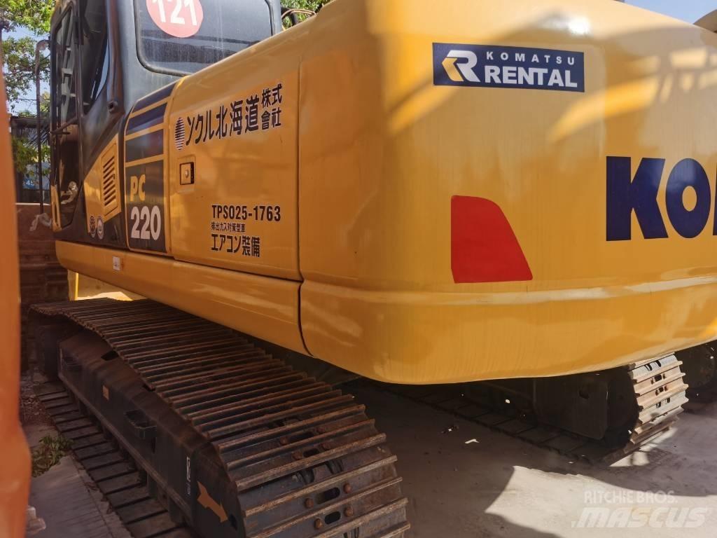 Komatsu PC 220-7 Gravemaskiner på larvebånd