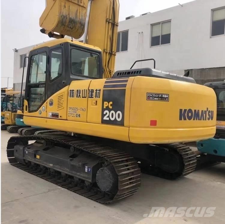 Komatsu pc200-7 Gravemaskiner på larvebånd