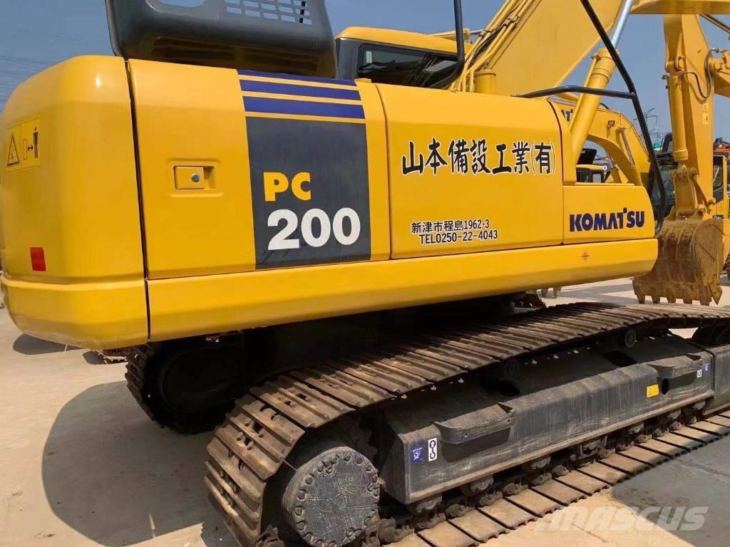Komatsu pc200-7 Gravemaskiner på larvebånd