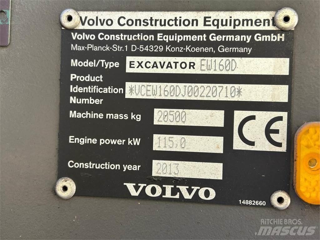 Volvo EW 160 D Gravemaskiner på hjul