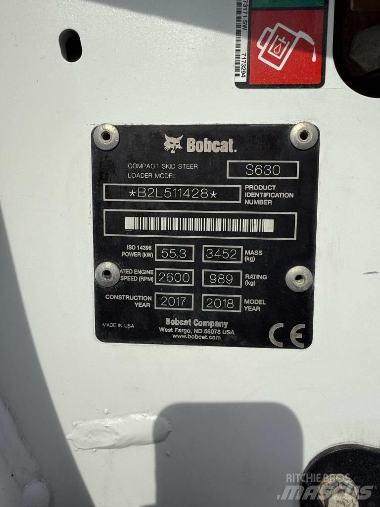 Bobcat S 630 Minilæsser - skridstyret