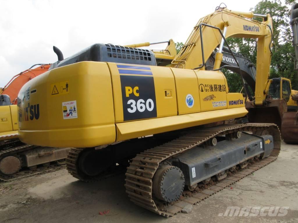 Komatsu PC 360-7 Gravemaskiner på larvebånd