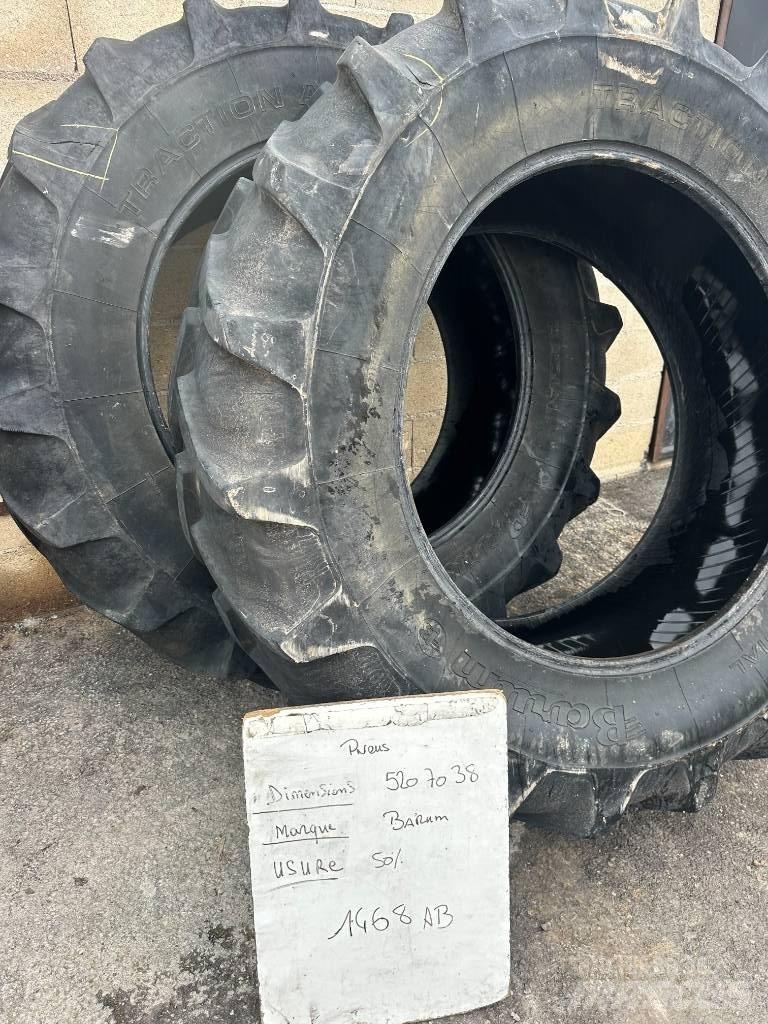 Barum 520/70R38 Hjul, Dæk og Fælge