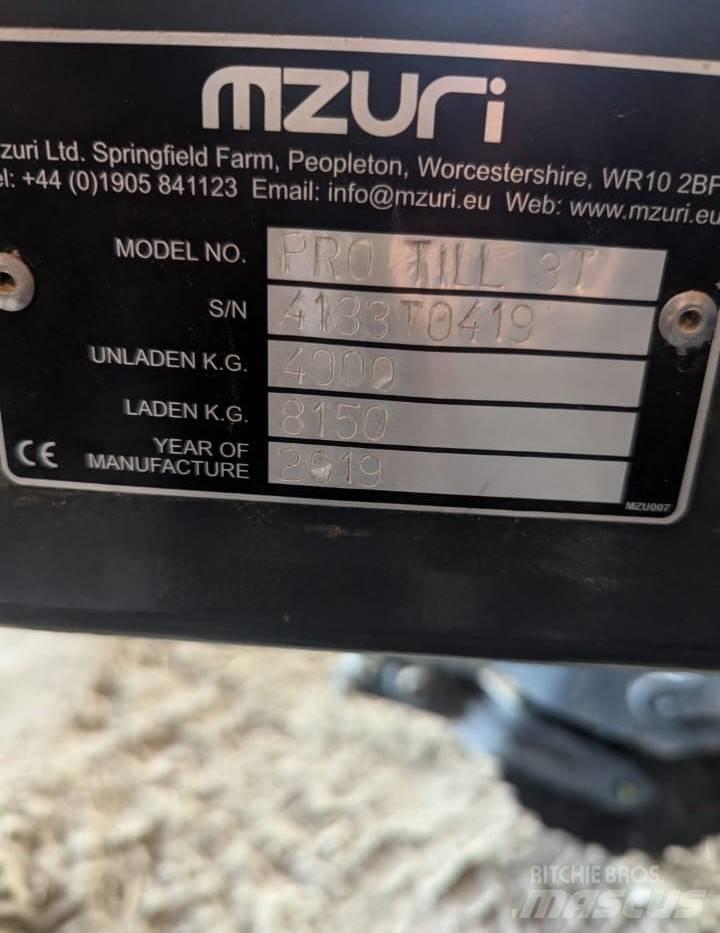  Mzuri PRO Till 3T Kombi-såmaskiner