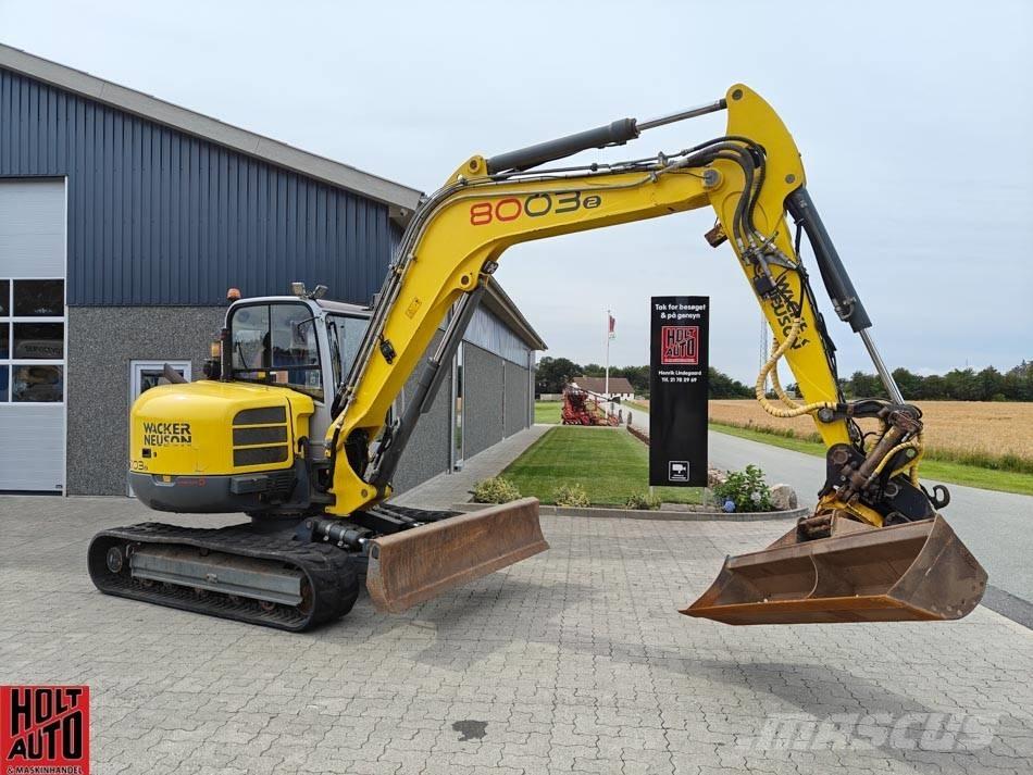 Wacker Neuson 8003-2 Gravemaskiner på larvebånd
