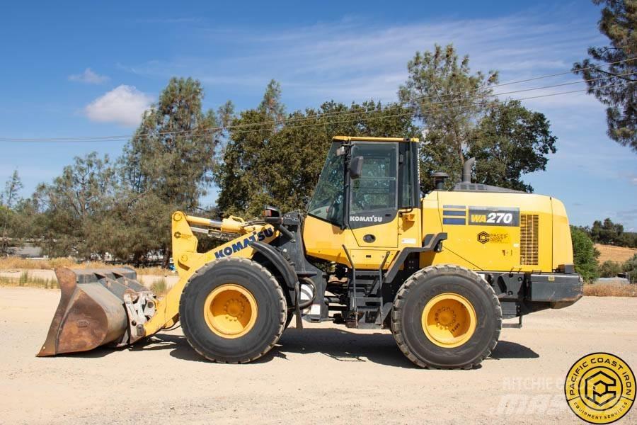 Komatsu WA 270 Læssemaskiner på hjul