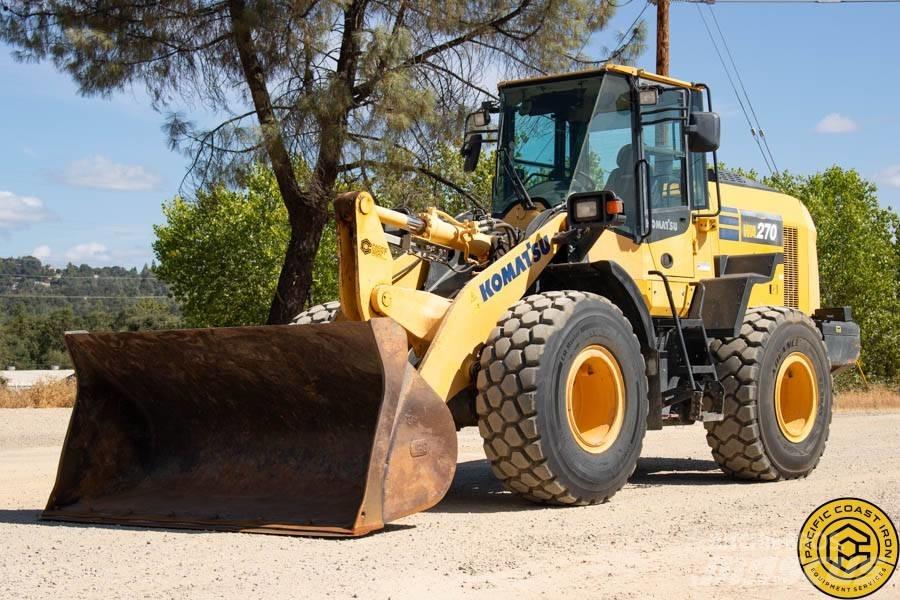 Komatsu WA 270 Læssemaskiner på hjul