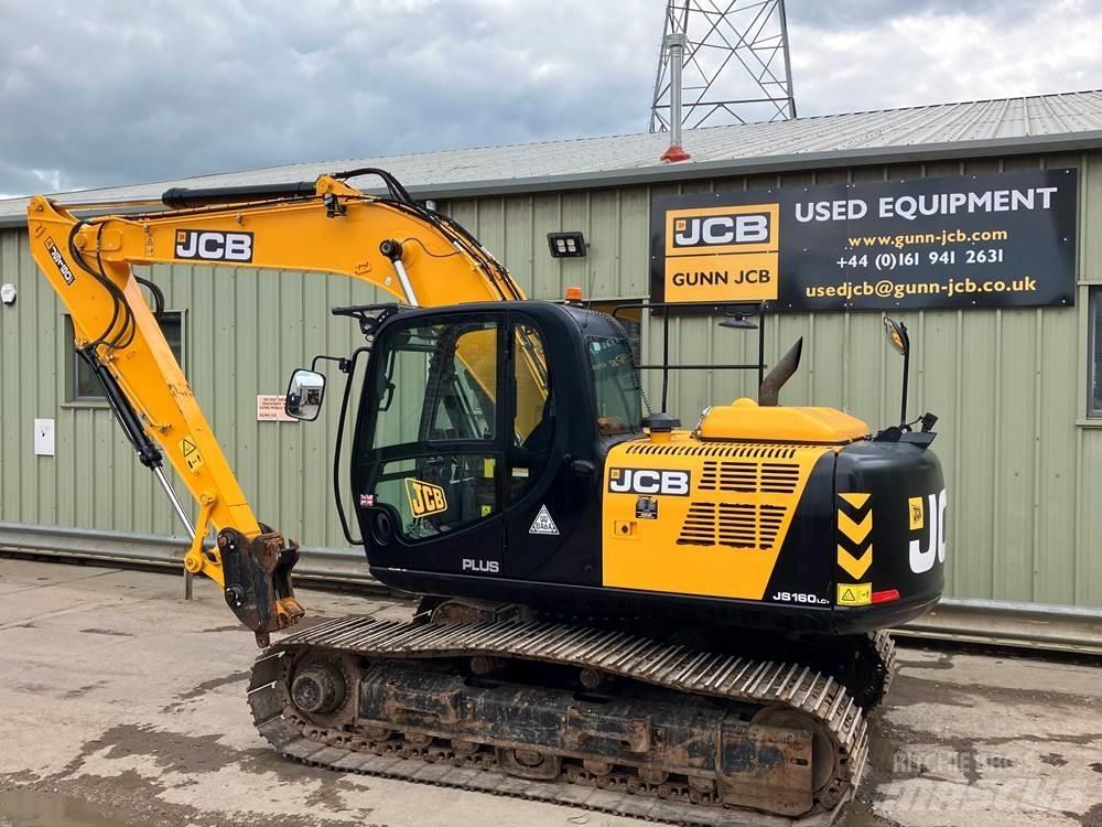 JCB JS160 Gravemaskiner på larvebånd