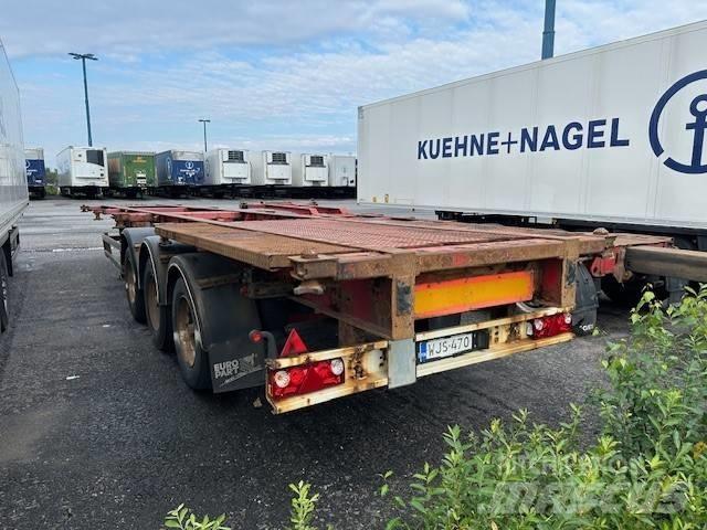 Schmitz SCF WJS-470 Semi-trailer med containerramme