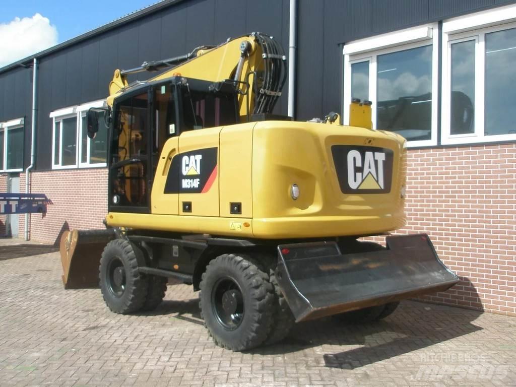 CAT M314F Gravemaskiner på hjul