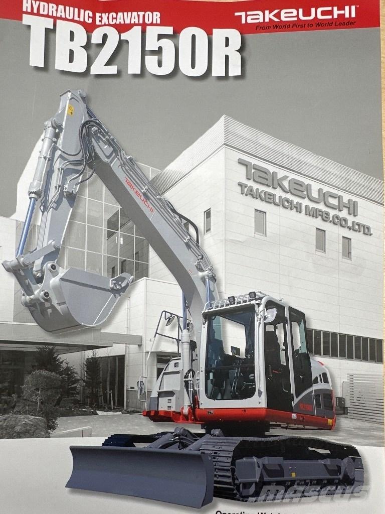 Takeuchi TB 2150 R Gravemaskiner på larvebånd
